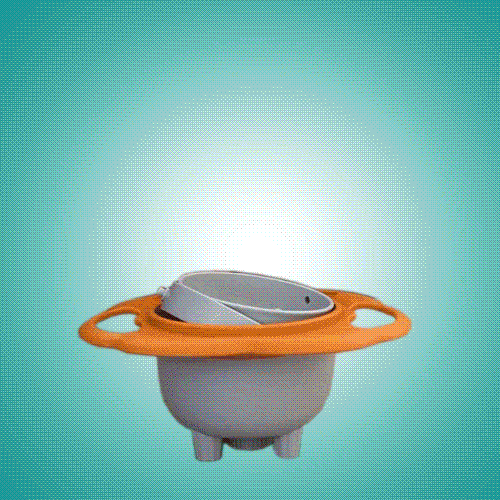 PawBowl 360° Rotating Spill-Proof Kids Bowl