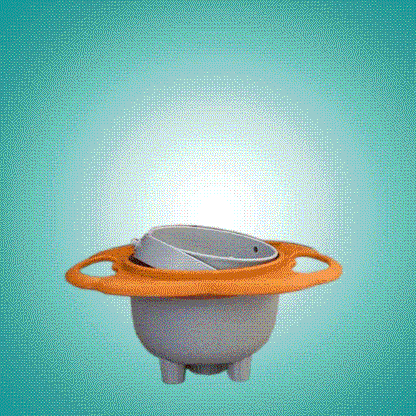 PawBowl 360° Rotating Spill-Proof Kids Bowl